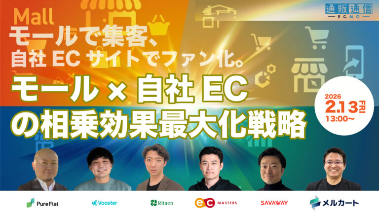モールで集客、自社サイトでファン化。 モール×自社ECの相乗効果最大化戦略